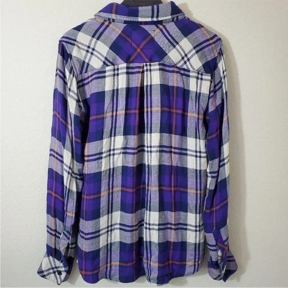 Rails button down plaid flannel longsleeve shirt - Picture 2 of 4